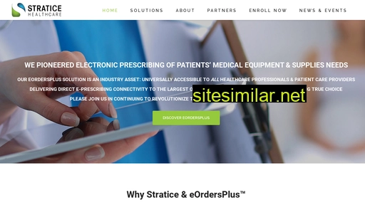 Straticehealthcare similar sites