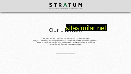 stratumadvisorygroup.com alternative sites