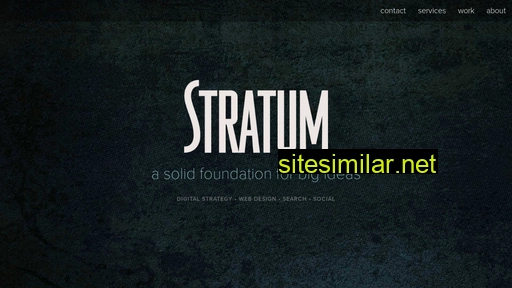 Stratumideas similar sites