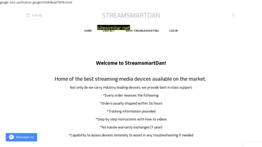 Streamsmartdan similar sites