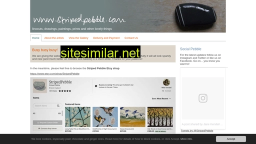 stripedpebble.com alternative sites