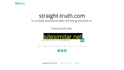 Straight-truth similar sites