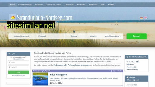 strandurlaub-nordsee.com alternative sites