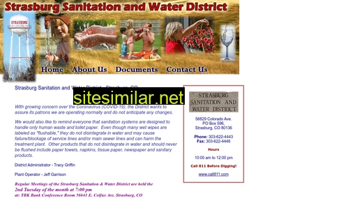 strasburgwater.com alternative sites