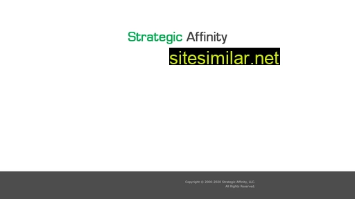 strategicaffinity.com alternative sites