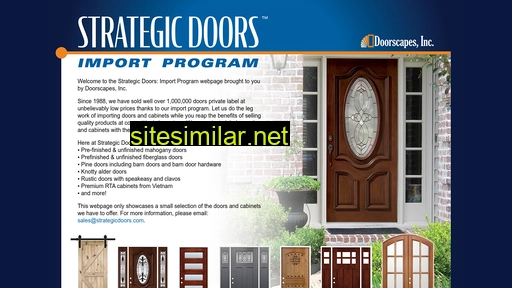 Strategicdoors similar sites