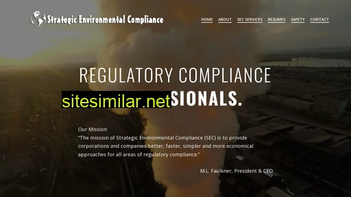 Strategicenvironmentalcompliance similar sites