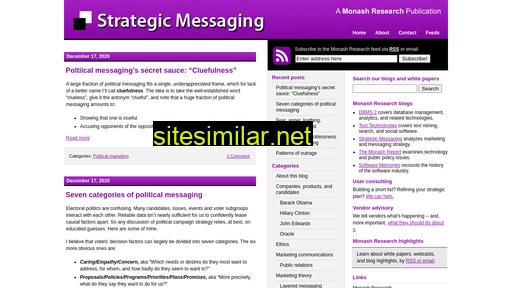 strategicmessaging.com alternative sites