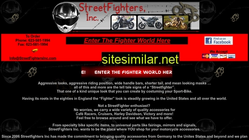 streetfightersinc.com alternative sites