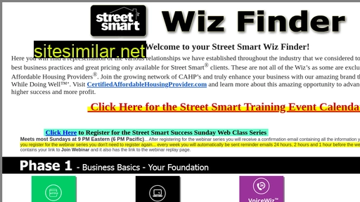 streetsmartwiz.com alternative sites