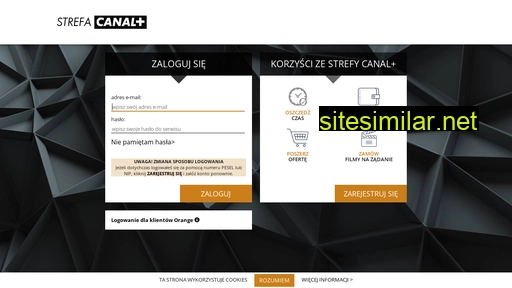 strefa.pl.canalplus.com alternative sites