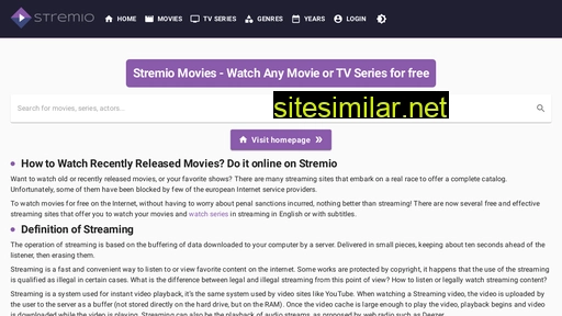 stremiomovies.com alternative sites
