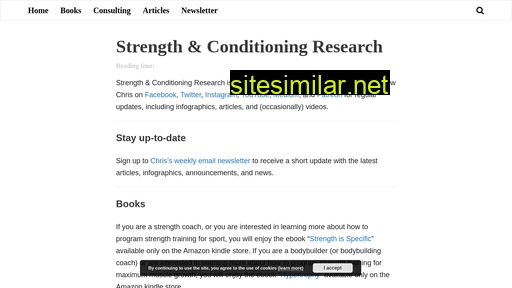 Strengthandconditioningresearch similar sites