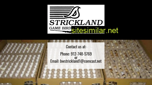 Stricklandgamebird similar sites