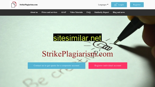 strikeplagiarism.com alternative sites