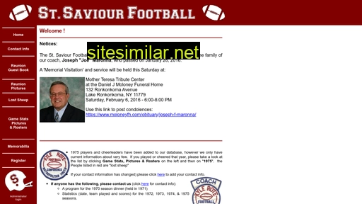 stsaviourfootball.com alternative sites