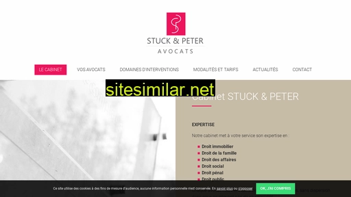 Stuck-peter-avocats similar sites