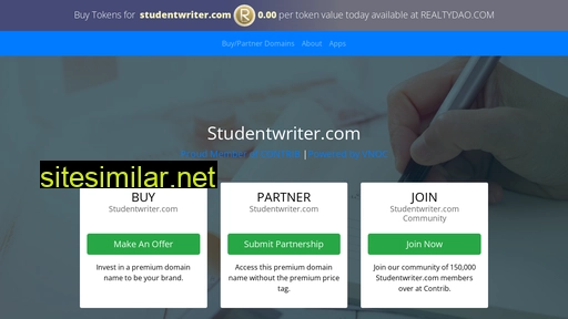 Studentwriter similar sites