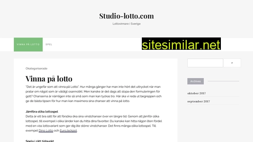 studio-lotto.com alternative sites