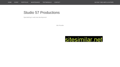 Studio57productions similar sites