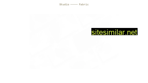 Studiofabric similar sites