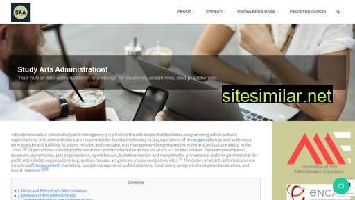 studyartsadministration.com alternative sites