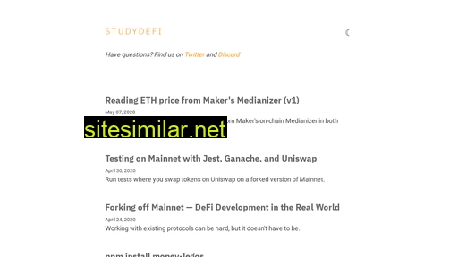 studydefi.com alternative sites