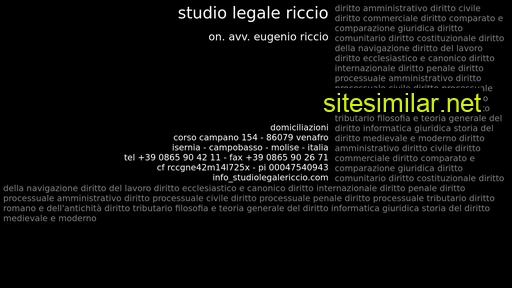 studiolegalericcio.com alternative sites