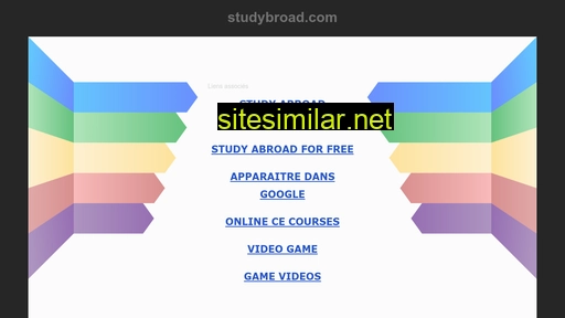 studybroad.com alternative sites