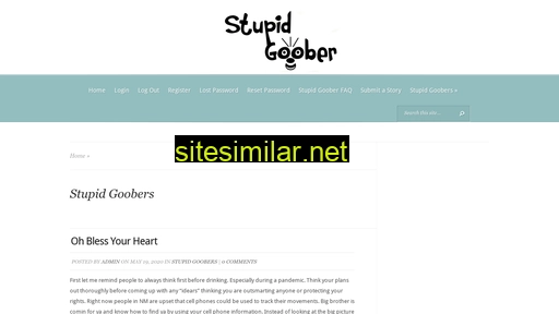 stupidgoober.com alternative sites