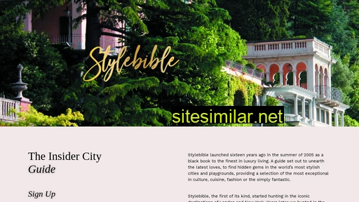 stylebible.com alternative sites