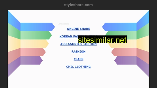 Styleshare similar sites