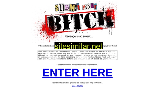 Submityourbitch similar sites