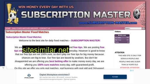 subscription-master.com alternative sites