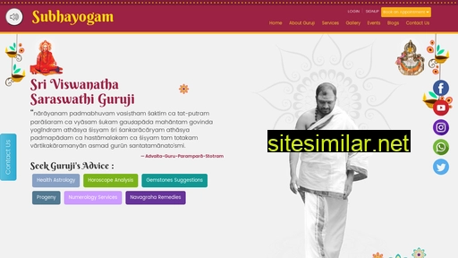 Subhayogam similar sites