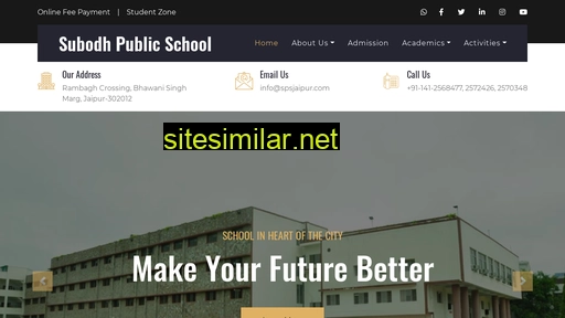 subodhpublicschool.com alternative sites