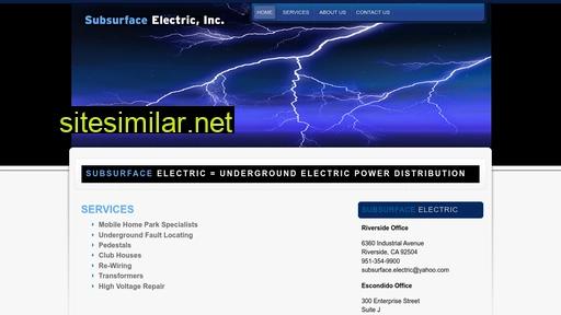 subsurface-electric.com alternative sites
