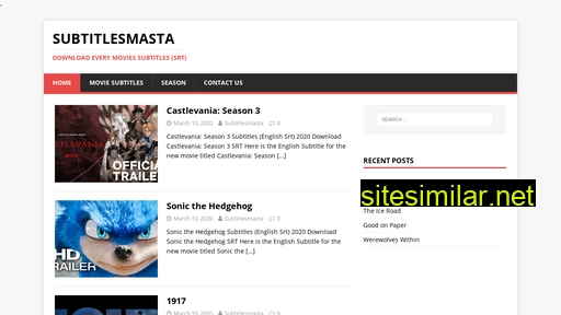 subtitlesmasta.com alternative sites