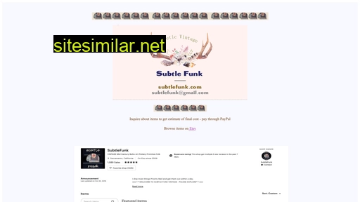 subtlefunk.com alternative sites