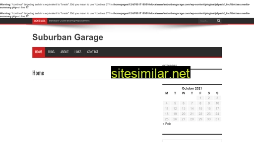 Suburbangarage similar sites