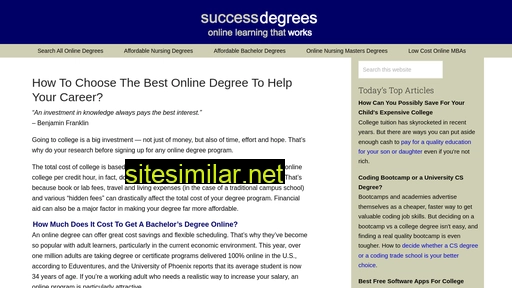 successdegrees.com alternative sites