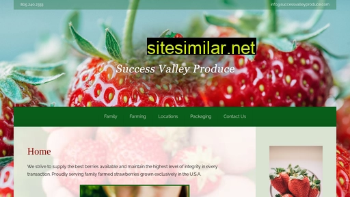 Successvalleyproduce similar sites
