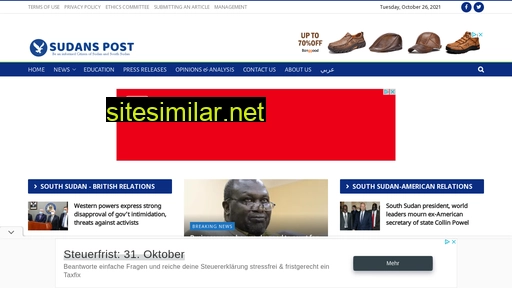 sudanspost.com alternative sites