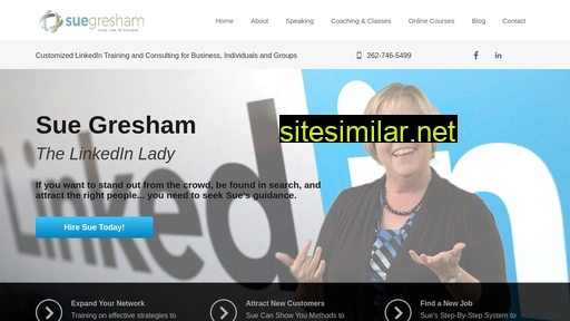 sue-gresham.com alternative sites