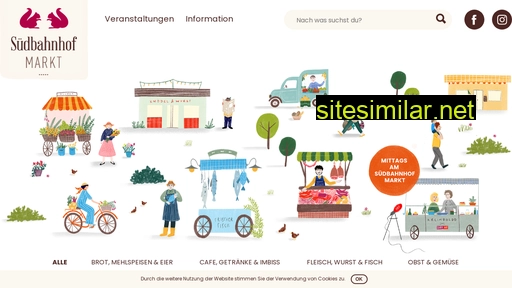 suedbahnhofmarkt.com alternative sites