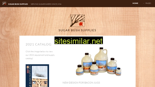 sugarbushsupplies.com alternative sites