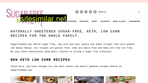 sugarfreemom.com alternative sites
