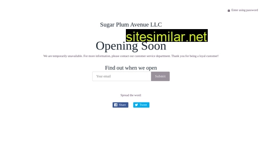 sugarplumavenue.com alternative sites