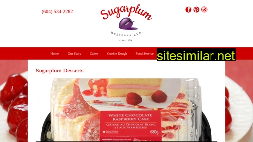 Sugarplumdesserts similar sites