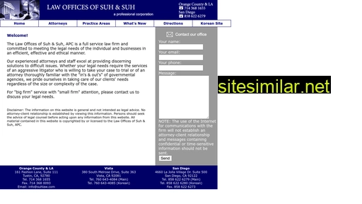 suhlaw.com alternative sites